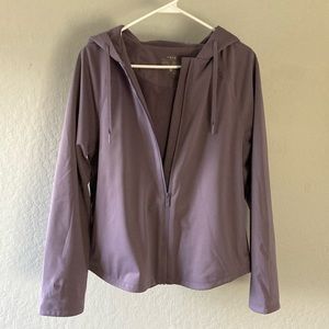 Lilac Overcast Vessi rain jacket, M